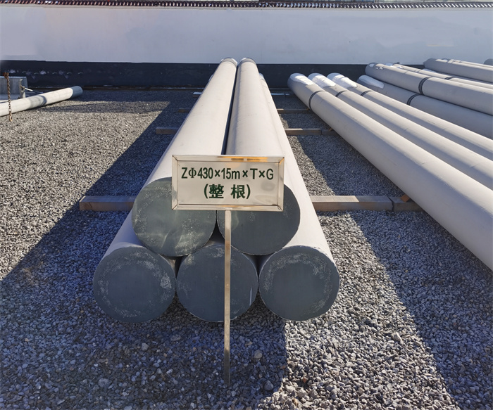 荆门430×15米×T×G终端电线杆